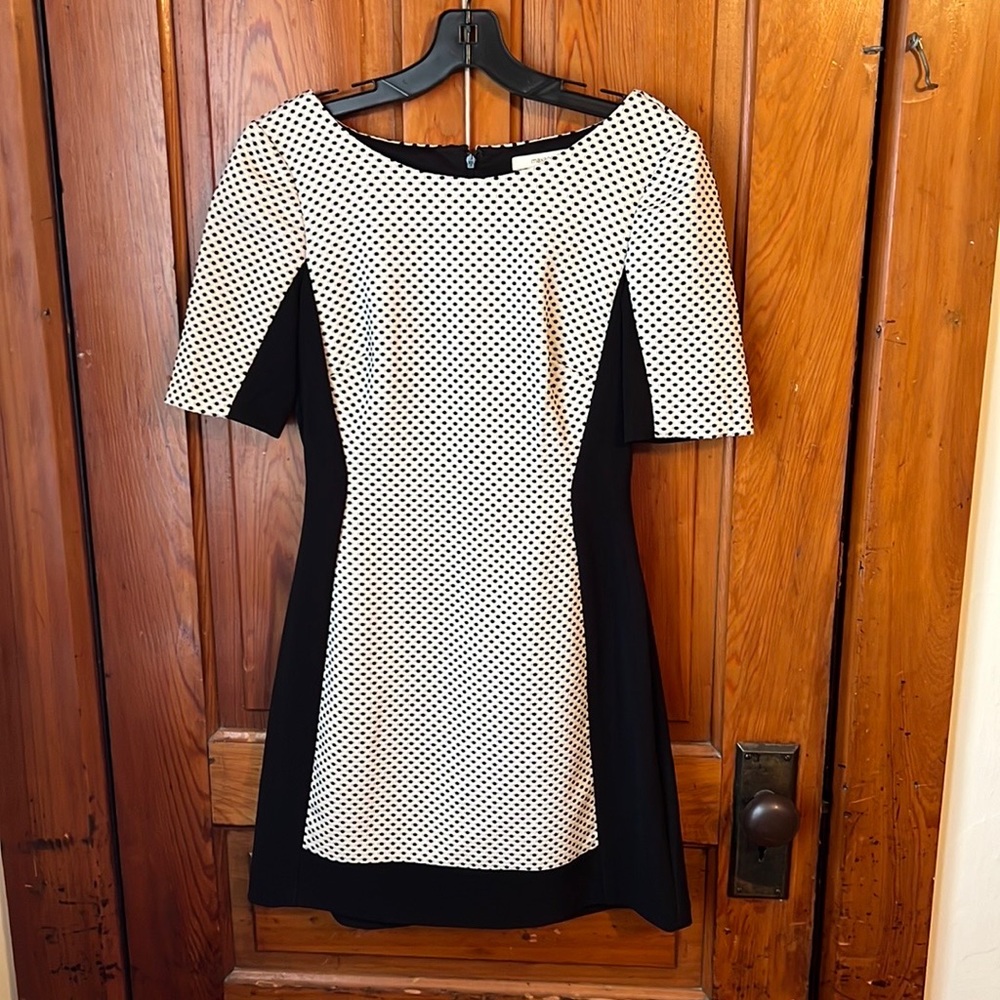 Max and Cleo Black and White Polka Dot Dress!